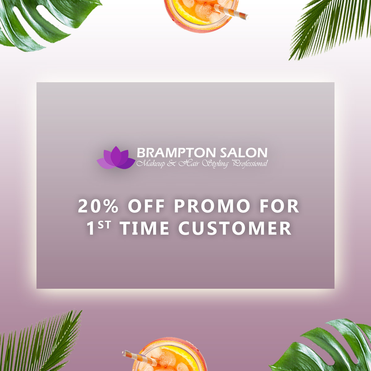 Salon New Customer Promo Brampton